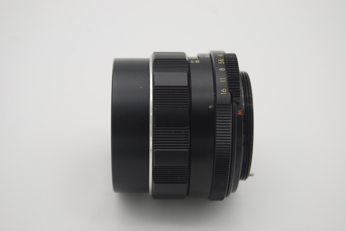 Asahi Pentax Super-Takumar 55mm F2 Standard Lens M42 Mount from