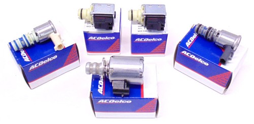 4L60E Transmission Solenoid Kit TCC EPC Shift 2003-On 5pc Set OEM NEW (99136)* - Picture 2 of 4