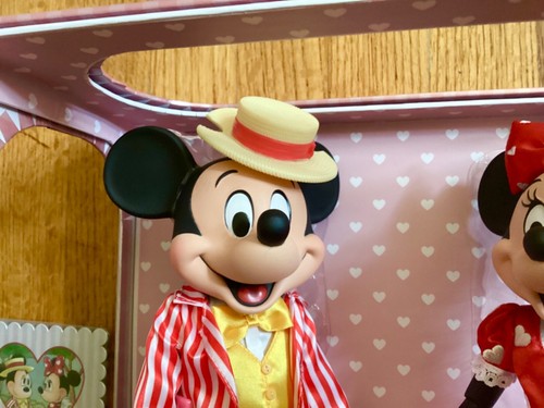 2024 DISNEY MICKEY & MINNIE MOUSE VALENTINE’S DAY 12” DOLL SET LIMITED EDITION - Picture 3 of 24