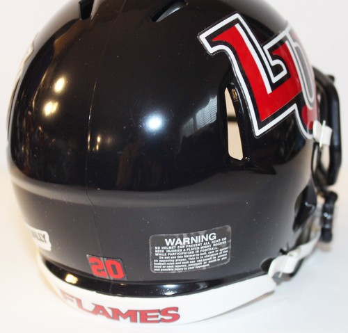 2020 Liberty Flames Custom Riddell Mini Helmet vs Virginia Tech - Picture 4 of 4