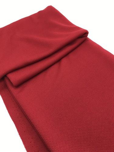 "Tela absorbente de punto de desgaste activo rojo profundo de 1 yarda - 36"" x 60" - Imagen 3 de 3