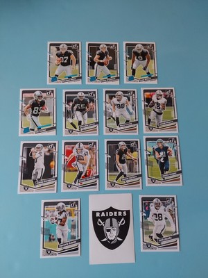Las Vegas Raiders 2023 Donruss Team Set With 4 Raiders Rookies & Davante Adams
