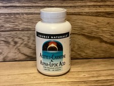 Source Naturals Acetyl L-Carnitine  Alpha Lipoic Acid 650 mg 60 Tabs Exp 6/27