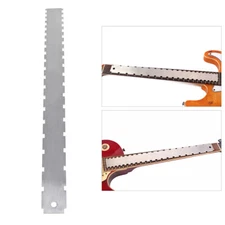 Dual Scale Stainless Steel Guitar Neck Straight Edge Luthier Tool