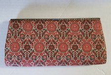 Vintage Purse Clutch Woven Fabric