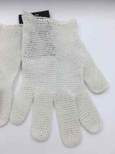 Child's Vintage 60's crocheted gloves  first communion gloves  lacy gloves