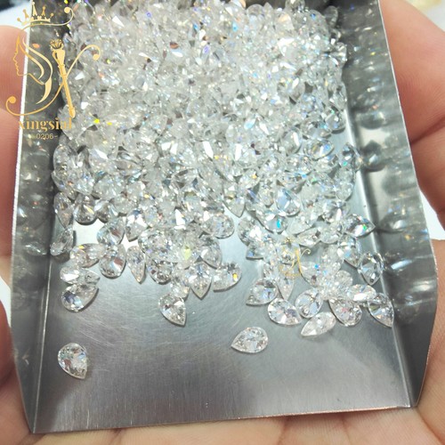 1.5X3~10x14mm White D Color VVS Pear Moissanite Loose Stone For Jewelry Gemstone - Picture 17 of 18
