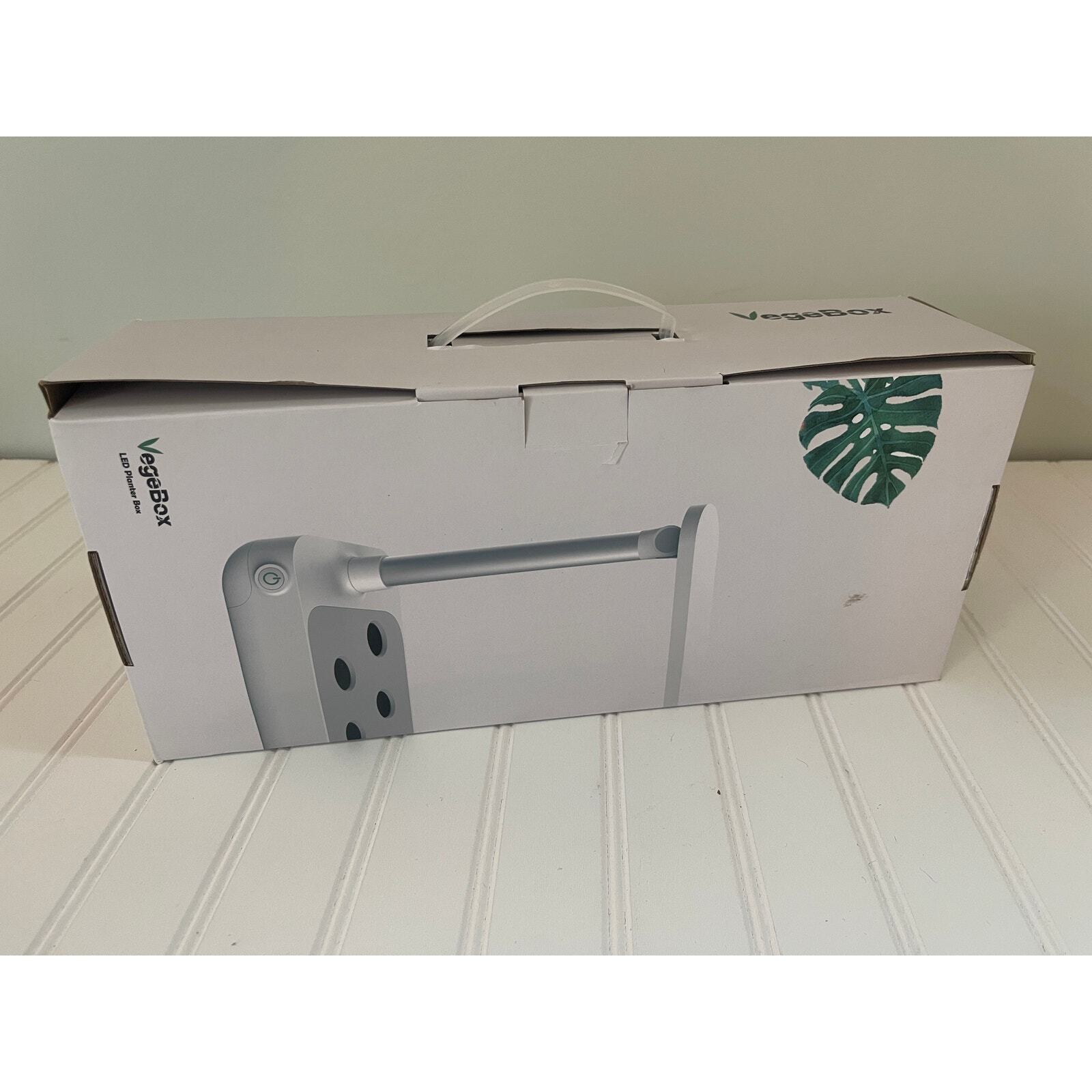 Vegebox Growing System Indoor Herb Garden Starter Kit with LED Grow Lights