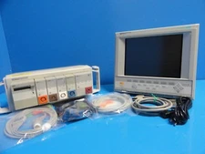 HP VIRIDIA 24C CRITICAL CARE MONITOR (SDN/DTM/BAM/CO/CO2/PRINT) W/ LEADS~14547