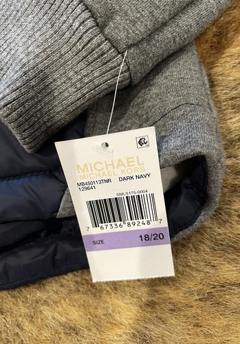 Michael Kors Boy’s Hooded Lightweight Jacket Youth Size 18/20 - Picture 3 of 24