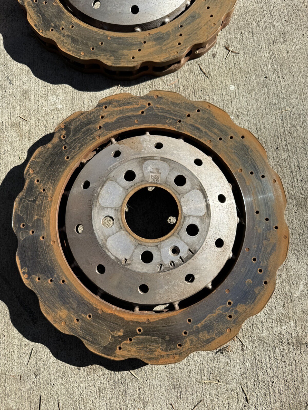 OEM Lamborghini Huracan R8 Brake Rotors Disc Set