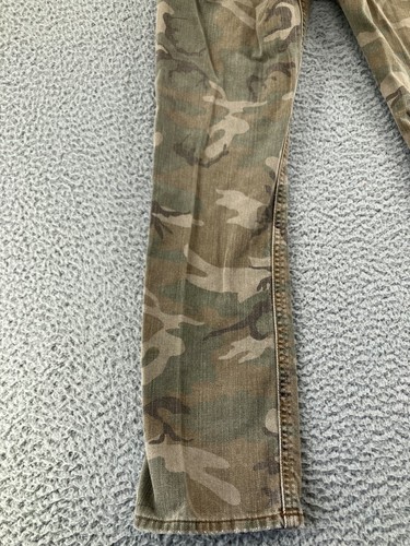 Polo Ralph Lauren Skater 750 Jeans Boys 12 Camo Youth Slim Straight 26x26 - Picture 21 of 23