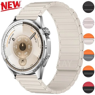 Magnet Silikon Armband Für Huawei Watch GT 6 Pro 46mm GT 5 GT 4 GT3 GT 2 2E 22mm