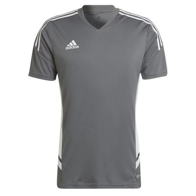 adidas Condive 22 T-Shirt Trikot  Fußball Sport Freizeit grau