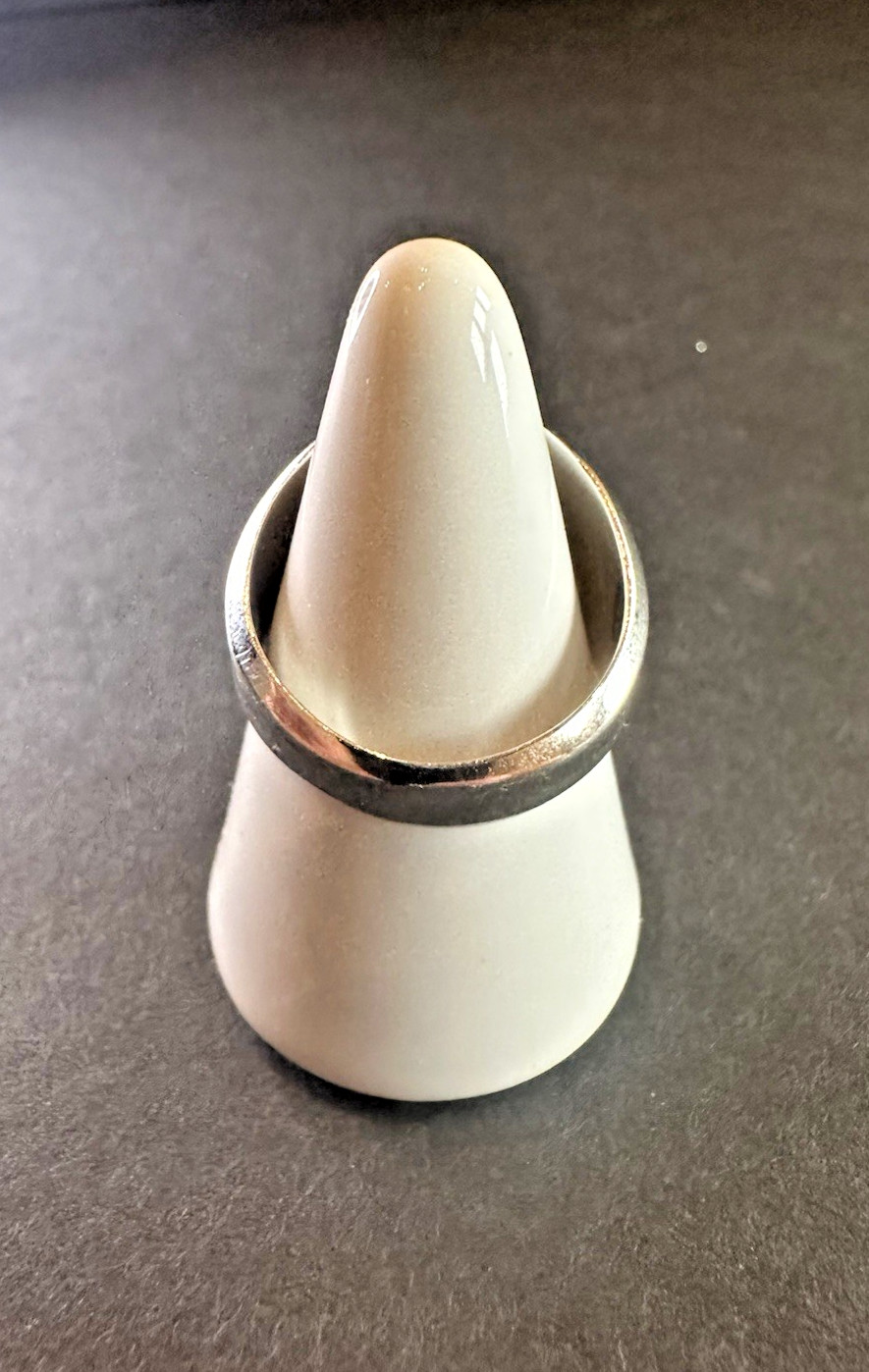 925 solid sterling silver Modernist Ring size 9.5 - image 4