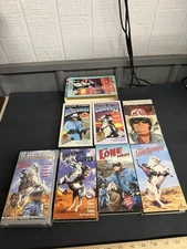 Lone Ranger VHS Lot Clayton Moore Jay Silverheels Episodes Movies Collection