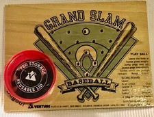 1991 Grand Slam Baseball Game-Venture Puzzles-Wooden with Pegs-Never Opened/Use