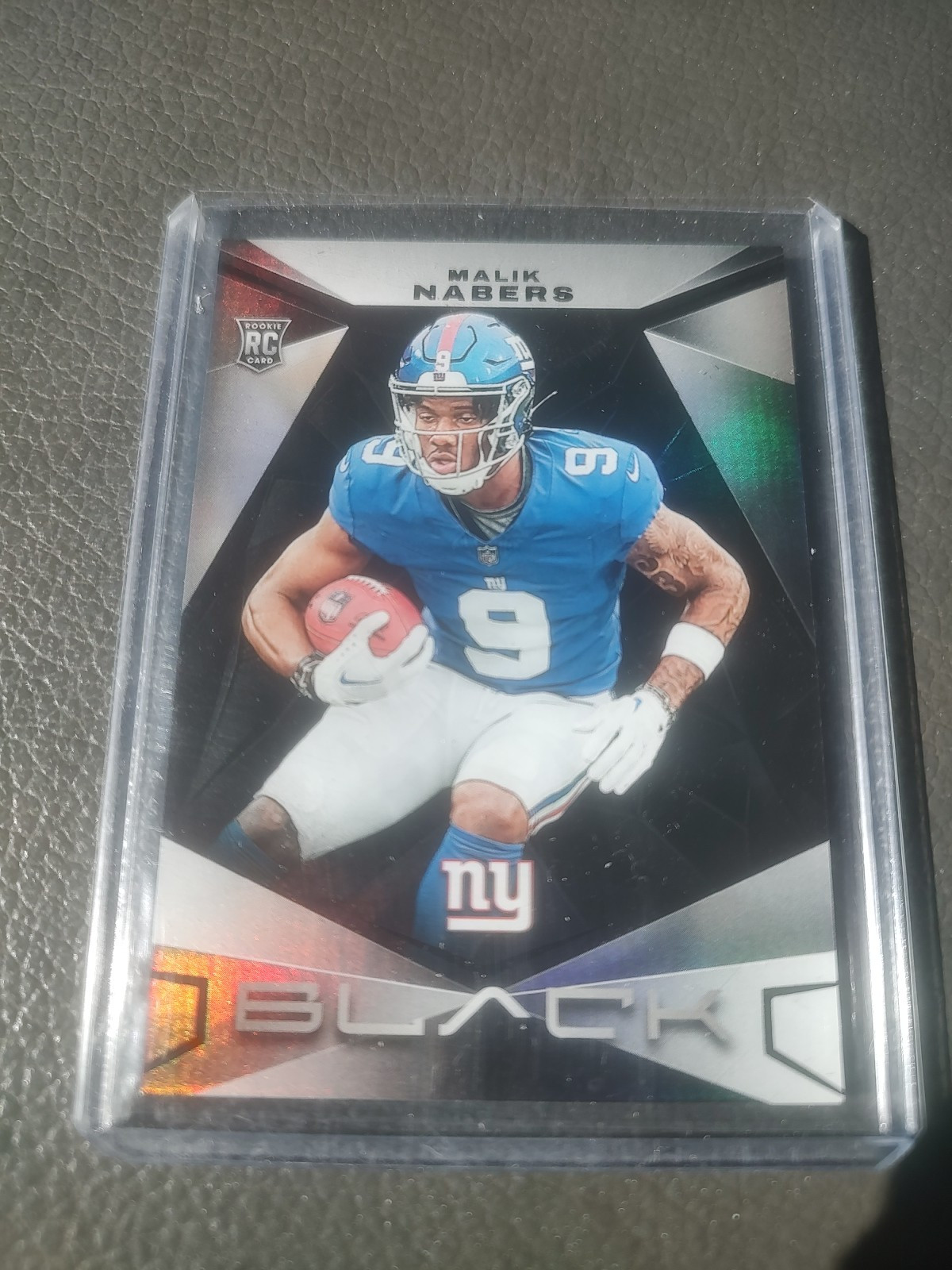 2024 Panini Black - Rookies #170 Malik Nabers (RC)