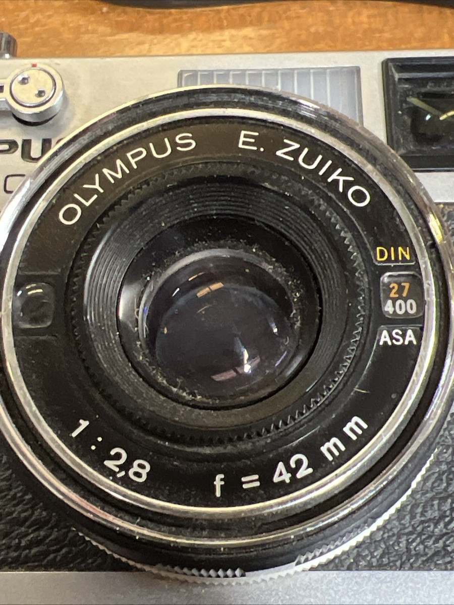 【完動品】OLYMPUS 35RC 42mm F2.8 オリンパス #580 Olympus 35 RC - 35mm Film Camera w/Zuiko 42mm f/2.8 Lens Vintage
