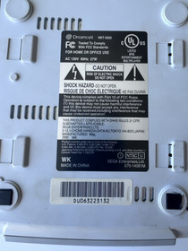 Sega Dreamcast Console 1 Controller 1 Blue Visual Memory Unit And Cables Tested