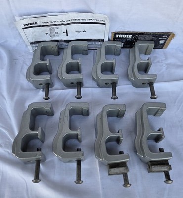8 Thule Pro Adapter XK3 Rack Clamps For Toyota Tacoma 2005-2015 W Xsporter 500xt