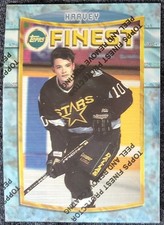 1995 Todd Harvey Dallas Stars NHL Sealed Topps Finest Card #47