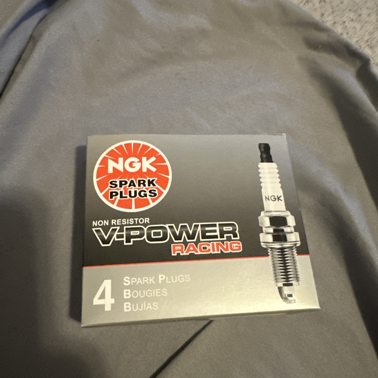 4 PACK NGK V-Power 2817 R5673-5 Racing Spark Plug, Made In Japan