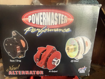 #ad Powermaster 533118 Powermaster Upgrade Alternator 170A Chrysler Dodge Jeep $220.00
