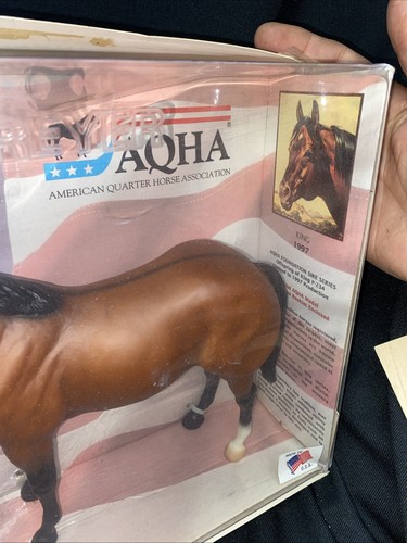 Breyer AQHA Traditional American Quarter Horse 1997 Limited Edition #499 NIB - Picture 3 of 8