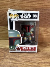 Funko Pop Star Wars Boba Fett Vinyl Figure #08  (Blue Box 2011)