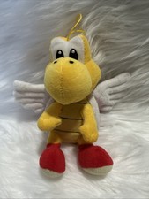 Sanei Super Mario Bros Koopa Paratroopa Plush Toy 2010 VGC
