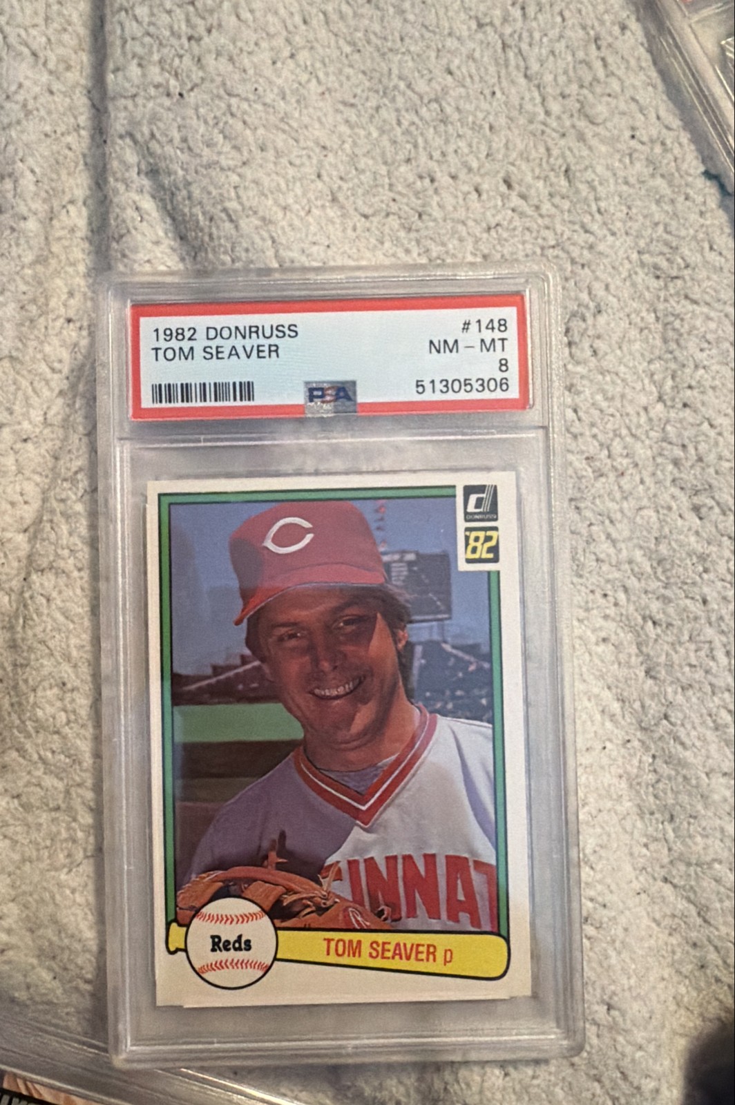 PSA 8 - 1982 Donruss - Tom Seaver #148 METS REDS , RED SOXS WHITE SOX snd offer