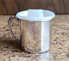 Vintage Oneida Silver Plated Baby Cup – Gold Wash Interior – USA–Silverplate Mug — photo 8