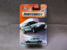 MATCHBOX 2025 #84 GREEN 83 1983 FORD FIESTA MK 2 HATCHBACK GAS SAVER ECONOMY CAR