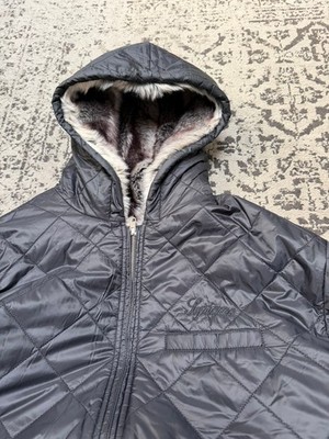 Supreme Faux Fur Reversible Hooded Jacket 'Black' Size US XL | eBay