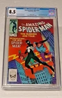 The Amazing Spider-Man #252 - 1984 1st Black Suit CGC 8.5 White Pages  -WOW!