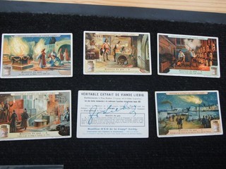 ONE COMPLETE SET OF SIX LIEBIG TRADE CARDS