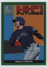 2022 Bowman Hi-Fi Futures Green Refractor 34/99 Noelvi Marte #HIFI-9 0u2j
