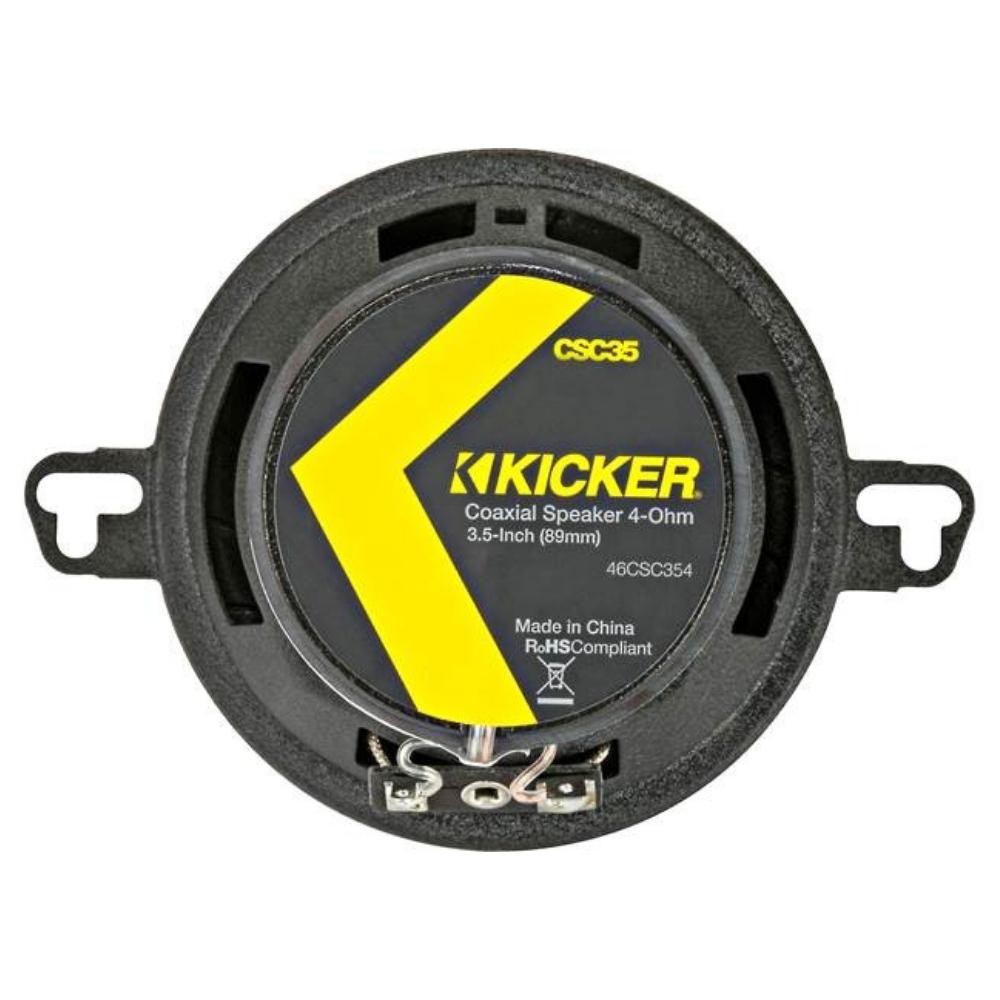 Kicker 46CSC354 CS Series 3.5" 2-Way Coaxial Speakers and 46CSC654 6.5" Speakers