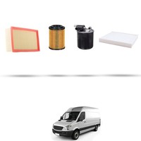 Hoffcar Wartungsset - 4 Filter Kompatibel Mit Mercedes Sprinter Ii (906) 511
