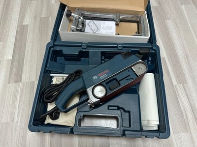 Bosch GBS 75 AE Bandschleifer 750 Watt mit Schleifrahmen