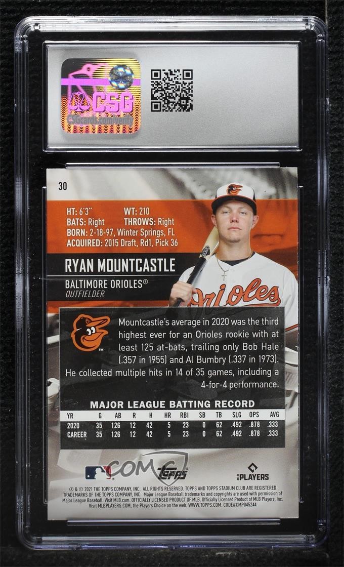 その他 Ryan Mountcastle RC Autograph Topps 2024 Ryan Mountcastle Topps Five Star Baseball On-Card Auto