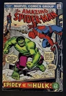 🔥 AMAZING SPIDER-MAN #119 🔑 SPIDEY BATTLES THE HULK  💎 VG- 1973