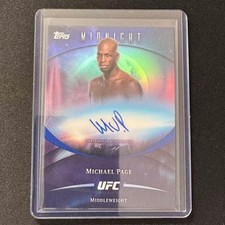 ☕️MK 2026 TOPPS UFC MIDNIGHT AUTO MICHAEL PAGE