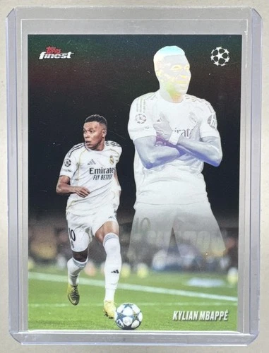 Kylian Mbappe 2025 Topps UEFA Club Competition Finest #SH-2 Shadow Play