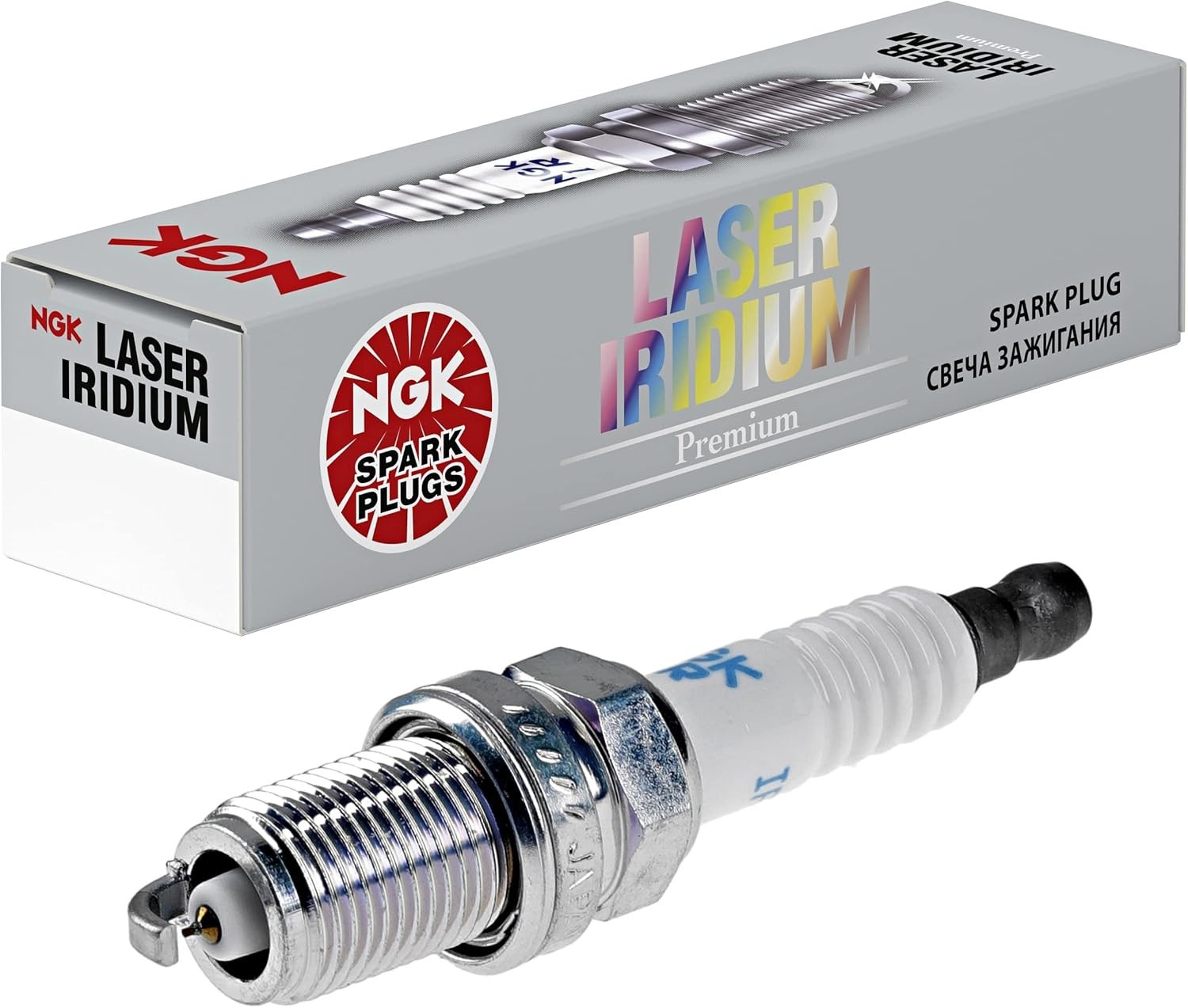 NGK 4589 IFR6T-11 Laser Iridium Spark Plug - Compatible with Toyota, Honda