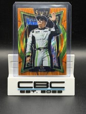 2025 Panini Select - Grandstand Sam Mayer, Sam Mayer #33 Orange Flash Prizm