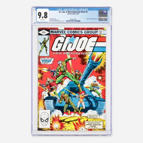 Marvel Comics G.I. Joe, A Real American Hero #1 CGC 9.8