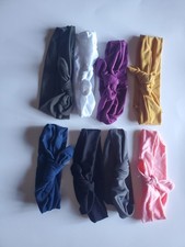 Stylish set of 8 knotted headbands. womens Preowned, Excellent Condition