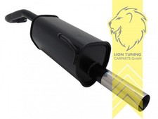 Sportauspuff Endschalldämpfer für Seat Arosa 6H 1 x 60mm RL-Design